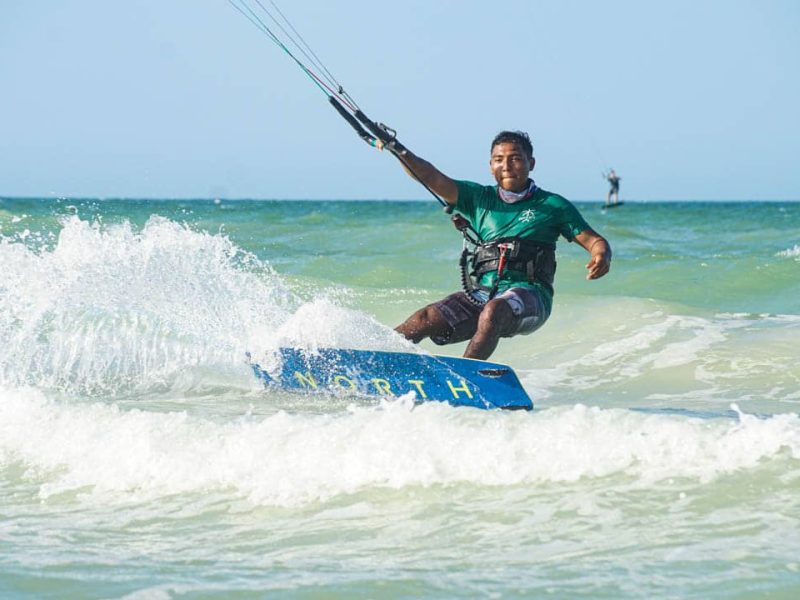 5-Tropikal-Kite-School-El-Cuyo-Yucatan-Undisturbed and easy accesible kite spot